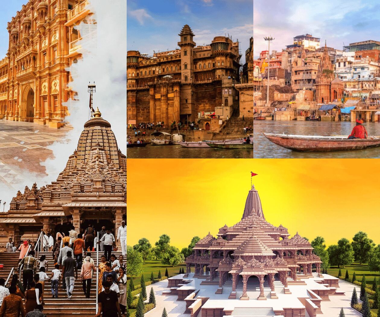Varanasi Prayagraj And Ayodhya